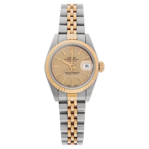 ladies rolex datejust oyster fluted bezel roman numerals